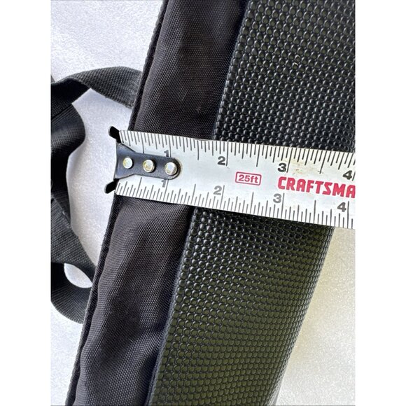 Urban Oxide Black Textured Crossbody Bag With Adjustable Strap & Multiple Pocket - Picture 10 of 11